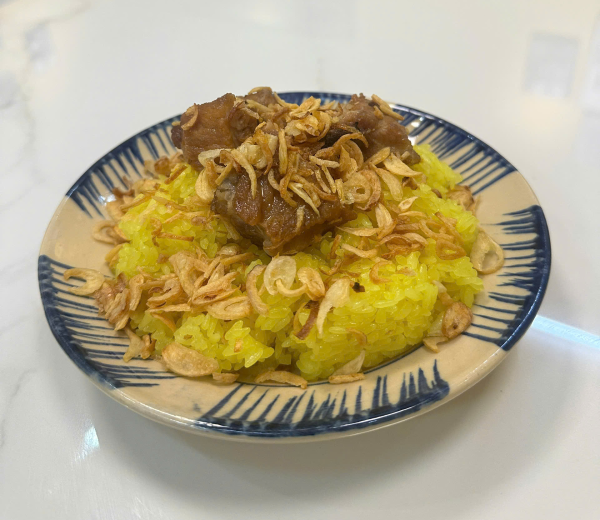 Xôi sườn