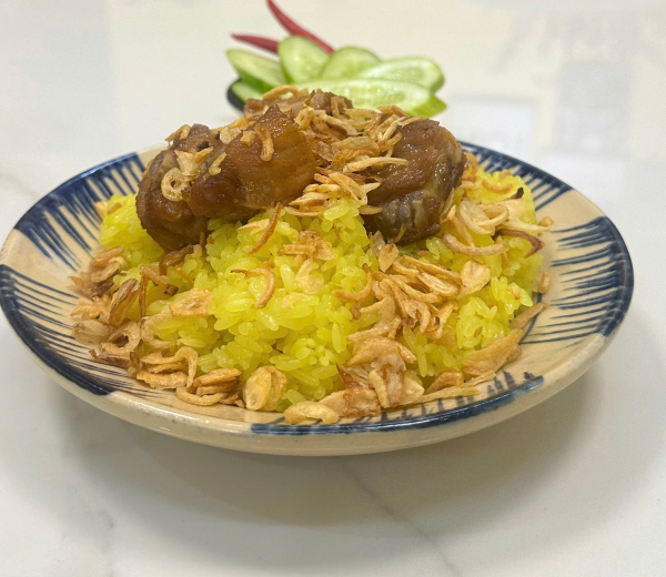 Xôi pate chả